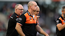 Michael Maguire coach of the Tigers.