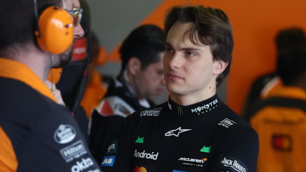 Oscar Piastri at the Mexican Grand Prix.