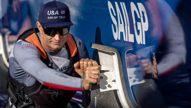 Jimmy Spithill, CEO and driver of USA's SailGP Team.