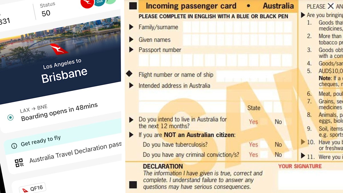 Incoming passenger card: More travellers in Australia can now avoid the ...