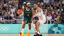 Patty Mills and Dillon Brooks had a running battle on Tuesday. 