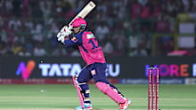 Vaibhav Suryavanshi in action. 