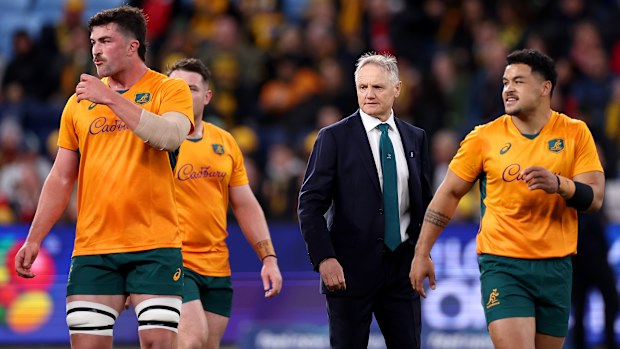 Joe Schmidt at Allianz Stadium.