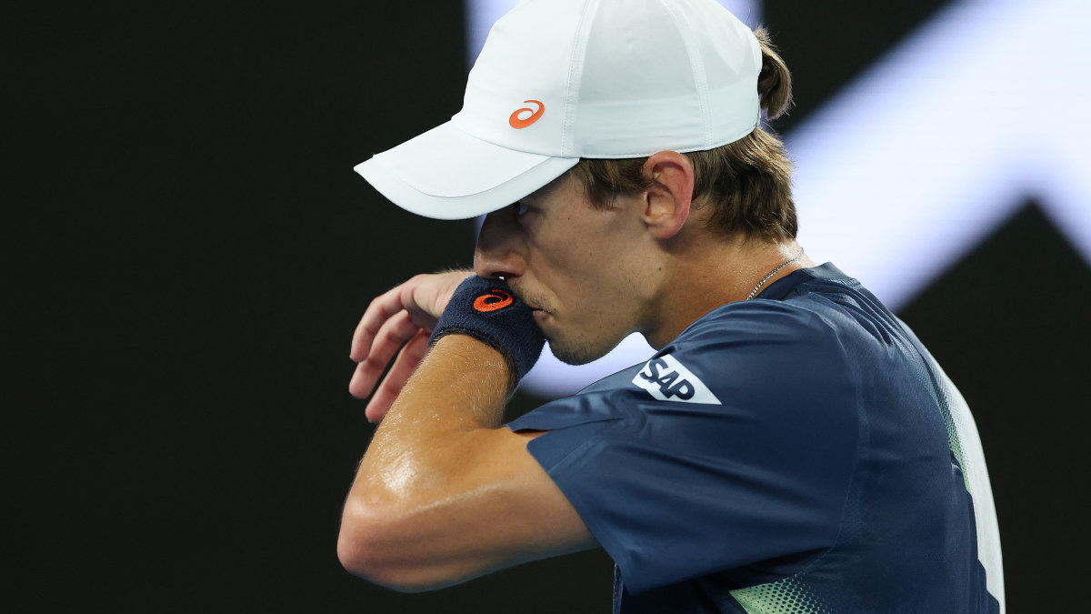 Australian Open 2025 Alex de Minaur straightsets loss to Jannik