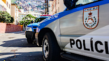 A stock image of a Brazilian police car. 