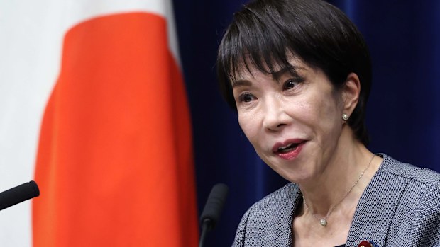 Japan's Prime Minister Sanae Takaichi,