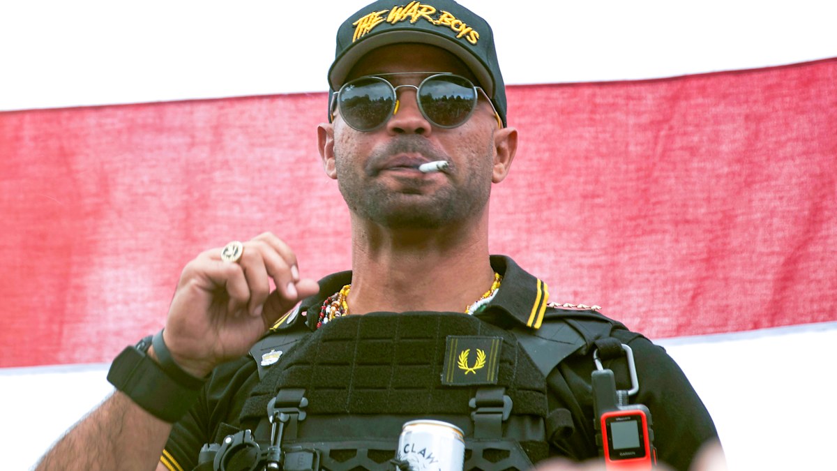US Capitol riots: Proud Boys leader charged with conspiracy | Nine.com.au
