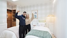 UNDER EMBARGO SUNDAY 08/09/2024 AFTER 8PM House 1 Jesse and Paige Guest Bedroom Kids Bedroom Week 4 on The Block 2024 