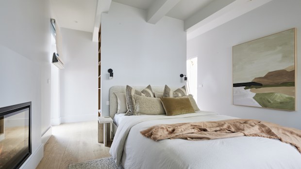 Steph and Gian Studio Bedroom The Block 2023 s19