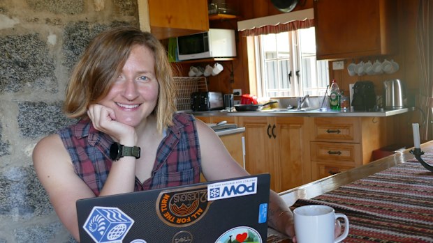Dr Georgina Falster is a climate scientist conducting research into Australia's past and future weather events.