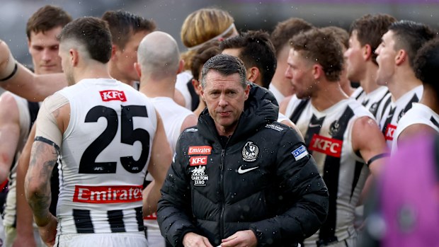 Craig McRae, Collingwood coach.