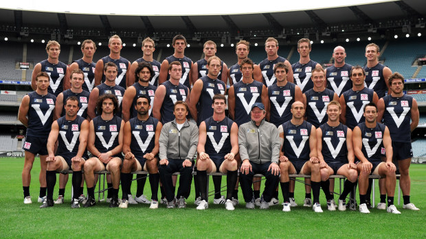 Joel Selwood was one of six Geelong players chosen to represent Victoria in the 2008 Hall of Fame Tribute match