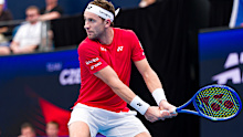 Casper Ruud during the United Cup in Sydney.
