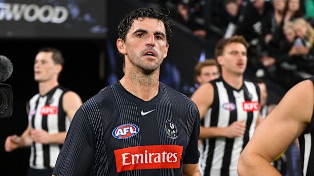 Scott Pendlebury of the Magpies.