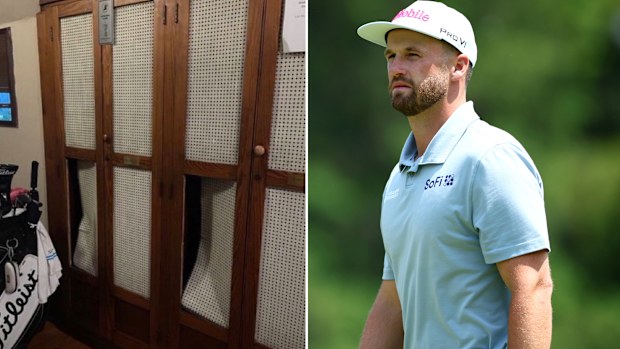 Former US Open champ Wyndham Clark is accused of destroying Oakmont Country Club lockers.