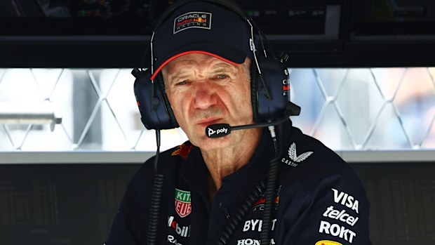 Adrian Newey, the chief technical officer of Red Bull Racing.