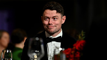 BRISBANE, AUSTRALIA - SEPTEMBER 25: Lachie Neale of the Lions is seen during the 2023 Brownlow Medal at The Gabba on September 25, 2023 in Brisbane, Australia. (Photo by Albert Perez/AFL Photos via Getty Images)