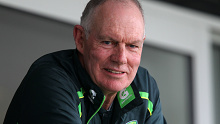CHESTER LE STREET, UNITED KINGDOM - AUGUST 05: Australia coach Greg Chappell during day two of the Under 19 Test Match between England and Australia at The Emirates Durham ICG on August 05, 2015 in Chester Le Street, England. (Photo by Ian Horrocks/Getty Images)