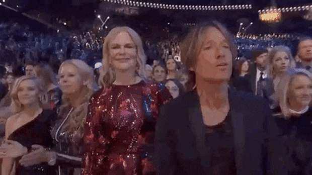 Nicole Kidman, dancing, Country Music Awards, 2019