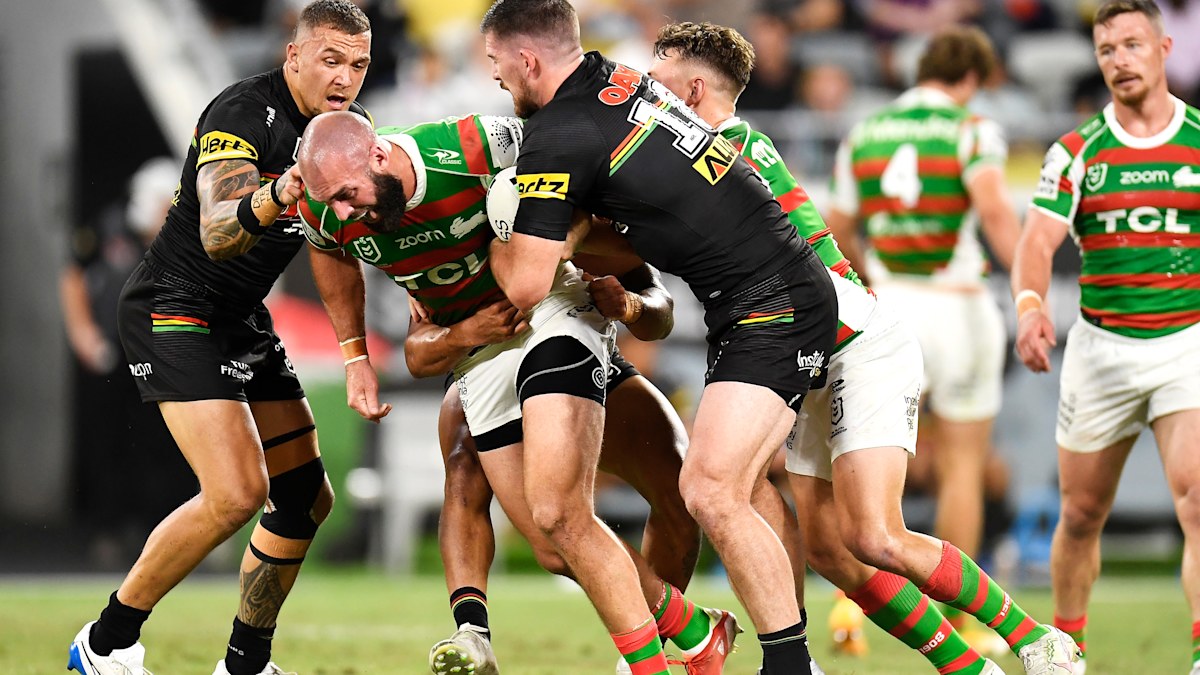 NRL 2021: South Sydney Rabbitohs players credit defensive brilliance ...