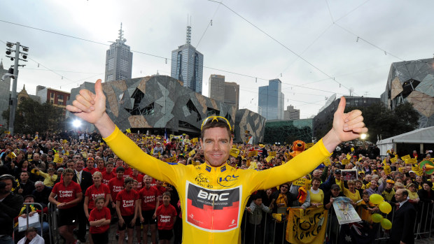 Australian cyclist Cadel Evans became the first Australian to win the Tour de France.