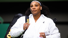 Williams returned to the courts of Wimbledon after a 364-day absence