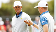 Tiger Woods and Justin Thomas