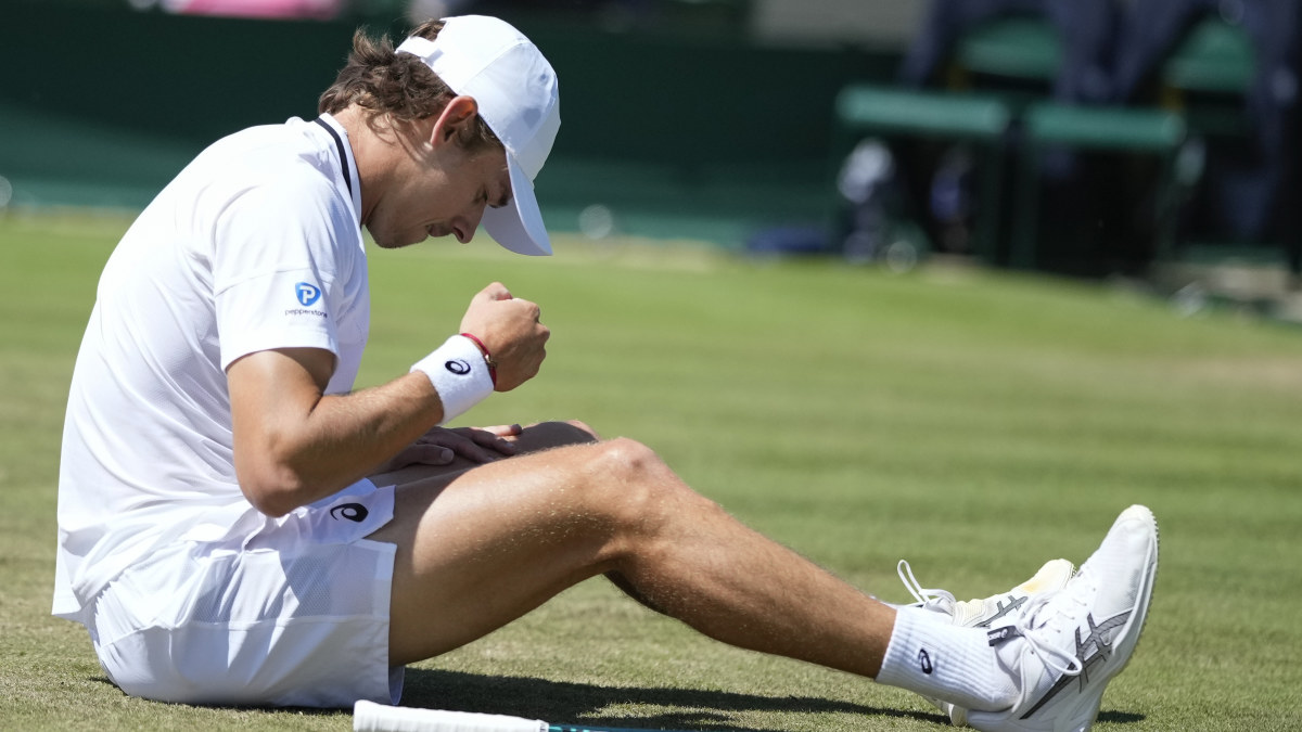 De Minaur out of Wimbledon quarter-final against Djokovic