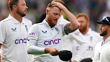 England's Ben Stokes looks dejected after day five of the first Ashes test match at Edgbaston, Birmingham. Picture date: Tuesday June 20, 2023. (Photo by Mike Egerton/PA Images via Getty Images)