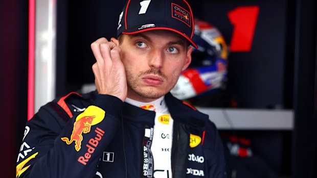 Max Verstappen of the Netherlands and Oracle Red Bull Racing looks on during qualifying ahead of the F1 Grand Prix of Monaco at Circuit de Monaco on May 24, 2025 in Monte-Carlo, Monaco (Photo by Mark Thompson/Getty Images)