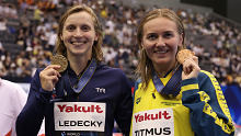 Katie Ledecky and Ariarne Titmus will go head-to-head in Paris. 