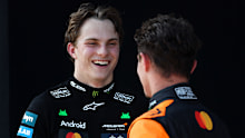 Piastri and Norris after the race.