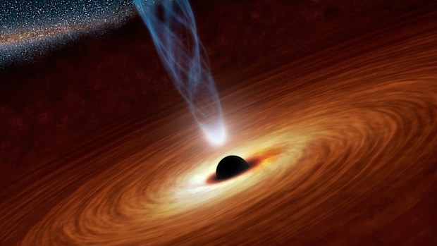 The fastest-growing black hole in the universe is 34 billion times the mass of our sun and feasts on a meal the equivalent of our sun each day, according to a new study.