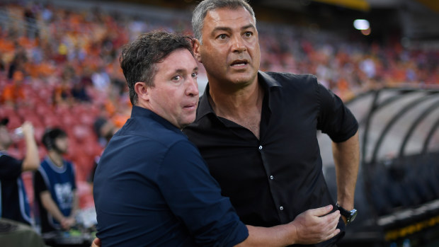 Robbie Fowler and Mark Rudan