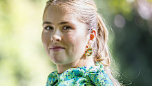 THE HAGUE, NETHERLANDS - JUNE 30: Princess Amalia of The Netherlands pose for the media during the summer photosession at Huis ten Bosch Palace on June 30, 2025 in The Hague, Netherlands. (Photo by Patrick van Katwijk/Getty Images)