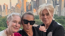 Donna Karan and Deborra-Lee Furness in NY.