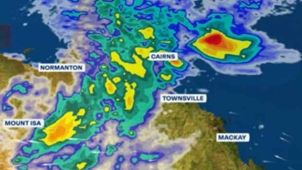 North Queensland rain radar