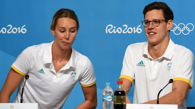 Emma McKeon and Mitch Larkin were two of the stars of the Rio Games.