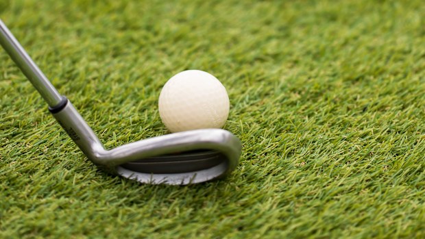 The golf balls used at Pier One Sydney Harbour are completely bio-degradable and full of fish food.