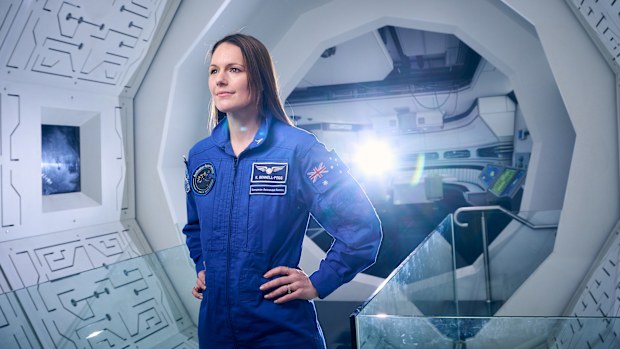 Katherine Bennell-Pegg, Australia's first astronaut. 