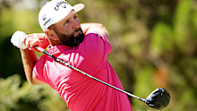 Jon Rahm in action at LIV Golf.