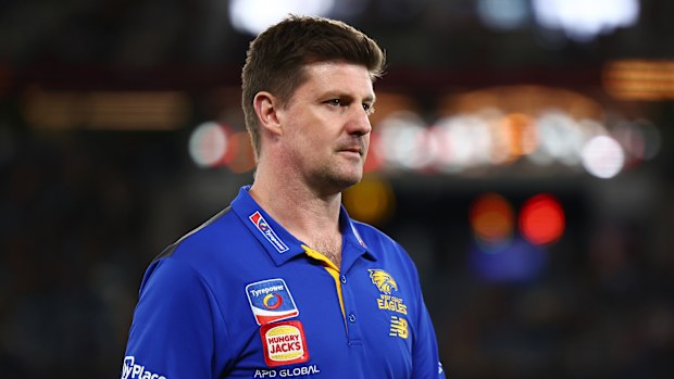 West Coast coach Andrew McQualter