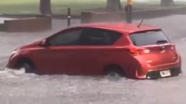 Flooding in Glebe