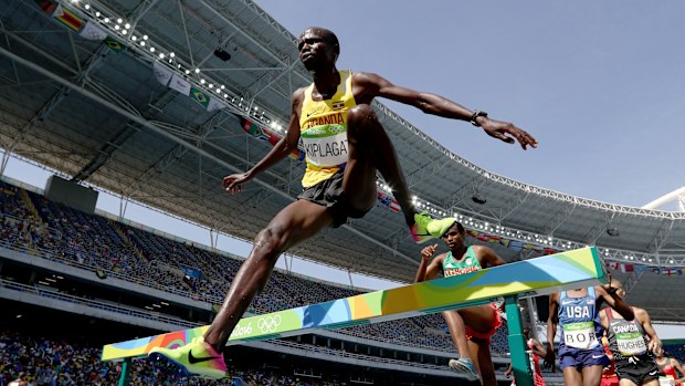 Benjamin Kiplagat in Rio de Janeiro, Brazil in 2016.