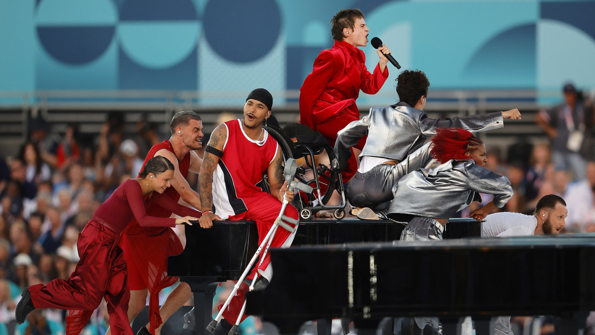 Paris Paralympics 2024 opening ceremony In Pictures Christine and the