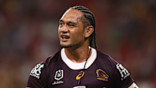 Martin Taupau of the Broncos.