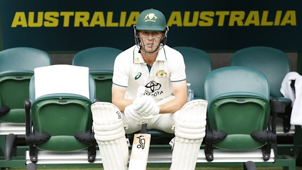 Nathan McSweeney of Australia A.