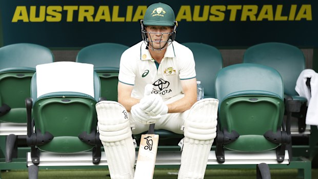 Nathan McSweeney of Australia A.