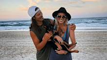 Ellidy Vlug and her late partner Alex "Chumpy" Pullin.