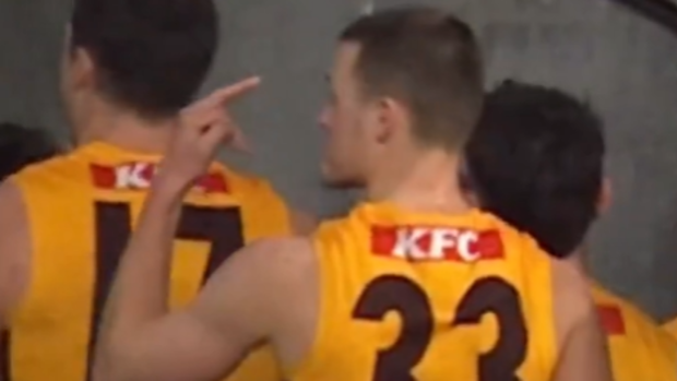 Jack Ginnivan maç sonrası Adelaide Oval'da.